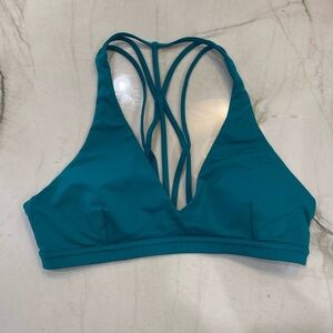Lululemon Teal Green Bra Size 8